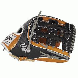 e Rawlings Heart of the Hide Hyper Shell 12.75-inch Outfield Glove is the ultimate 