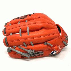 .com Exclusive in Rawlings Heart of the Hide Red-Orange leather. 42 pat