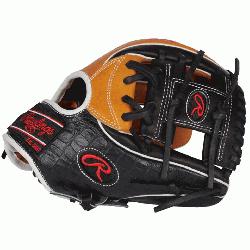 grade your ballgame with the Rawlings Heart of the Hide ColorSync 6 11.5-Inch infield baseball