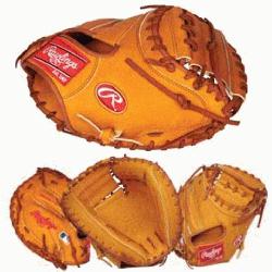 s PROCM33T Heart of the Hide 33-inch catchers mitt is made from ultra-premium steer-hide leather 