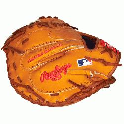 33T Heart of the Hide 33-inch catchers mitt is made from ultra-premium steer-hide leather fo