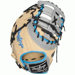  to your ballgame with the Rawlings Heart of the Hide ColorSync 6 DCT 13 inch first base 