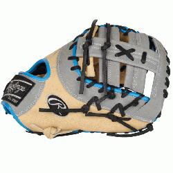 color to your ballgame with the Rawlings Heart of the Hide ColorSync 6 DCT 13 inch first