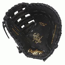 e Rawlings Heart of the Hide 12.5-inch First Base Mitt is a 