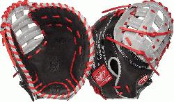 Rawlings world-renowned Heart of the Hide steer leather, Heart of the Hid