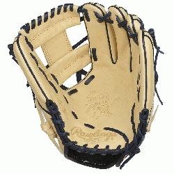ed from ultra-premium steer-hide leather, the 2022 11.5-inch HOH R2G ContoUR fit infield glove is
