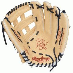  color to your ballgame with the Rawlings Heart of the Hide R2G Color