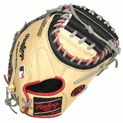 crafted from ultra-premium steer-hide leather, the 2022 33-inch HOH R2G ContoUR fit catchers m