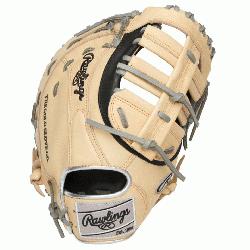 eash your skills on the field with the PRORFM18-10BC Heart of the Hide R2G 12.5-inch First Base