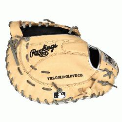 ls on the field with the PRORFM18-10BC Heart of the Hide R2G 12.5-inch First Base Mitt.