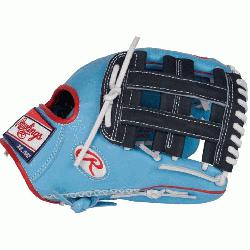 me cool color to your ballgame with the Rawlings Heart of the Hide R2G ColorSync 6 12.25-in