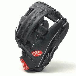 2.25 Inch Black Horween Leather Rawlings Ballgloves.com Exclus