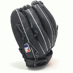  12.25 Inch Black Horween Leather Rawlings Ballgloves.com Exclusive Grey Split Weltin