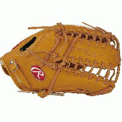 e Rawlings Pro Preferred 12.75-inch outfield glove is a work of art crafted from the finest kip 