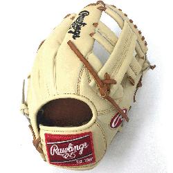 Rawlings Heart of the Hide PROTT2. 11.5 inch single post web. Camel Leather and deerskin lining.&