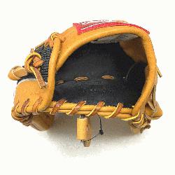 Rawlings world-renowned Heart of the Hide steer leather and mesh back. Lighter weight wi