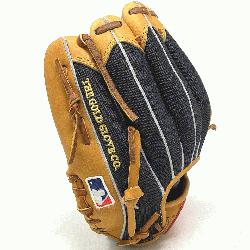 m Rawlings world-renowned Heart of the Hide steer leather and mesh back. Lighter weight with 