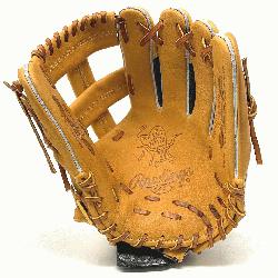 ructed from Rawlings world-renowned Heart of the Hide steer leather and mesh b