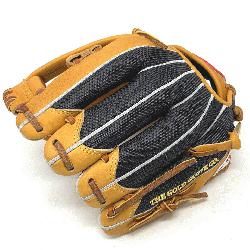m Rawlings world-renowned Heart of the Hide steer leather and mesh bac