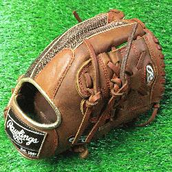 gs Heart of Hide PRO205-9TIM 11.75 inch, Brown, mesh back, 2 piece web.