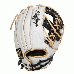 he Rawlings Heart of the Hide 12-inch fastpitch infielders glove, the epitome 