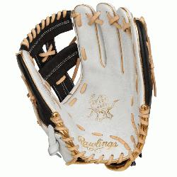the Rawlings Heart of the Hide 12-inch fastpitch infielders glove, the