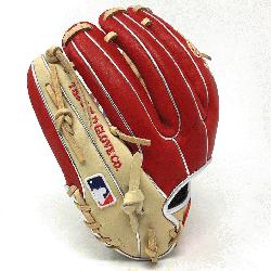 s PRO934-2CS I WEB Camel Scarlet Baseball Glove is