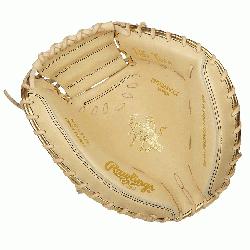 e Rawlings 34-inch Camel and Black Catchers Mitt is a high-quality and durable 