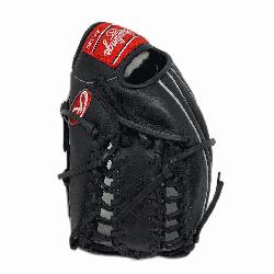 allgloves.com exclusive PRO12TCB in black Horween Leather. The Rawlings Heart of the Hide Pr