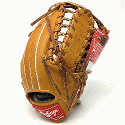 xclusive PRO12TC in Horween Leather. Horween tan shell. 12 inch. Trap Web. Grey Split