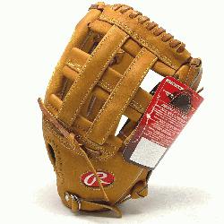 exclusive Rawlings Horween 27 HF baseball glove.  Horween Leather Grey Split W