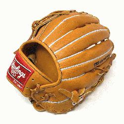 most popular outfield pattern in classic Horween Tan Leather.  12.75 Inch H Web.&n