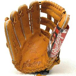 most popular outfield pattern in classic Horween Tan Leather.  12.75 Inch H Web