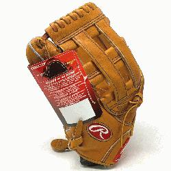 Rawlings most popular outfield pattern in classic Horween Tan Leather.  12.75 Inch H Web.&nb