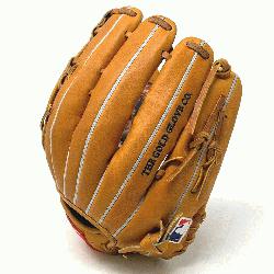 Rawlings most popular outfield pattern in classic Horween Tan Leather.  12.7