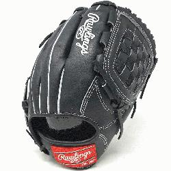 t-size: large;Ballgloves.com Rawlings Black Horween Exclusive baseball glove made 