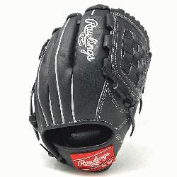 gloves.com Rawlings Black Horween Exclusive baseball glove made famou