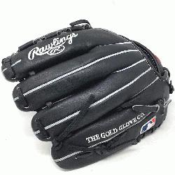 yle=font-size: large;Ballgloves.com Rawlings Black Horween Exclusive baseball glove made 