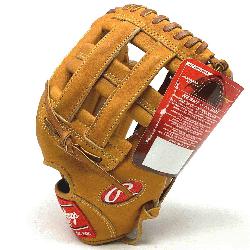 .com exclusive Rawlings Horween KB17 Baseball Glove 12.25 inch. The KB17 pattern i