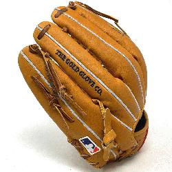lassic Rawlings remake of the PROT outfield baseball glove in Horween leather. Split grey welt, bl