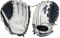 he finest full-grain leather, the Liberty Advanced 12.5-Inch fastpitch glove feat