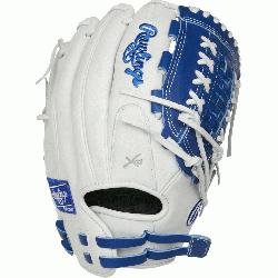 the finest full-grain leather, the Liberty Advanced 12.5-Inch fastpitch glo
