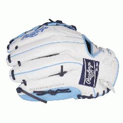 ced Color Series 12.5-inch fastpitch glove is perfect for softball play