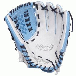 pThe Rawlings Liberty Advanced Color Series 12.5 inch fastpitch softball glove is 