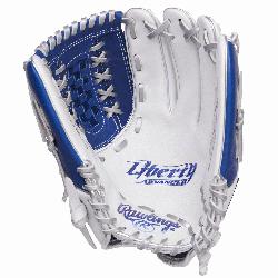 The Liberty Advanced Color Series 12.5-inch fastpitch glove is the ultimate tool for sof