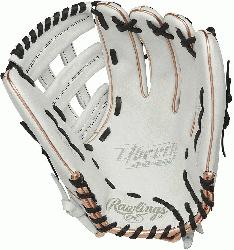 ite/Rose Gold/Black Colorway 13 Inch Model H Web Break-In: 70% Factory / 30% Player Custom Fit,