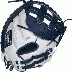 Color Series - White/Navy Colorway 33 Inch Womens Catchers Model Modified Pro H Web 