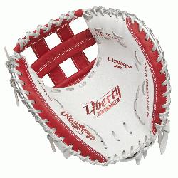 The Rawlings Liberty Advanced Color Series 34 inch catchers mitt has unmatched quality and perform