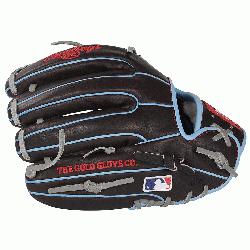 Preferred line of baseball gloves from Rawlings are known for their clean, supple full-grain kip