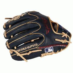  12 3/4-Inch RA13 Pattern Pro H™ Web Baseball Glove - Camel/Navy Colorway - Ronald Acuñ